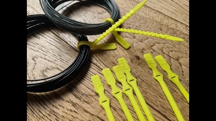 Spare Filament Reusables Zip Cable Tie PLA TPU PETG ABS-0