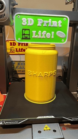 Sharps Container - Medium Size (Big)-1