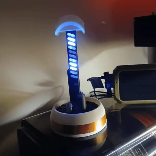 Fallout Institute Headphone Stand-0