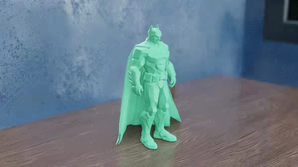Low Poly Batman-0