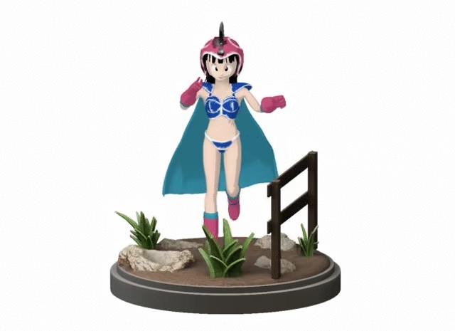 Chichi (Kid) from Dragon Ball-1
