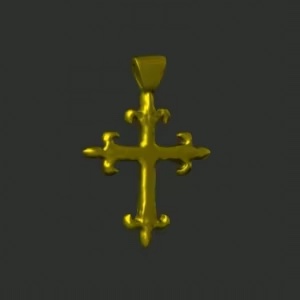 Pendente de cruz/Croix Pendentif 