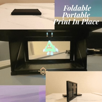 Foldable 3D Hologram Box