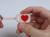 I LOVE YOU Keychain | Print-In-Place-0