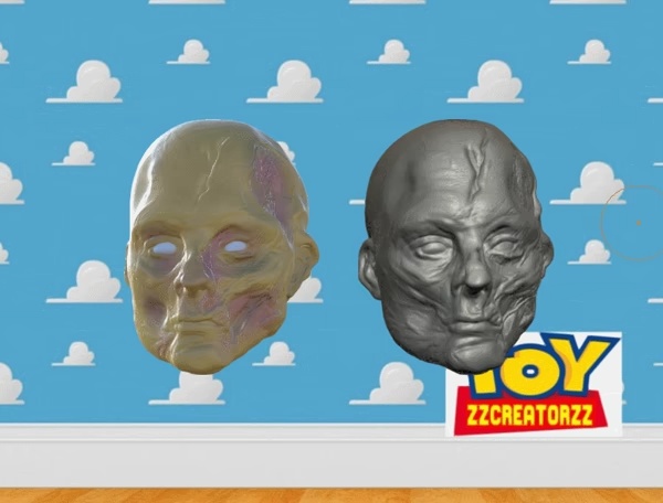 CABEZA LIDER SUPREMO  STAR-WARS