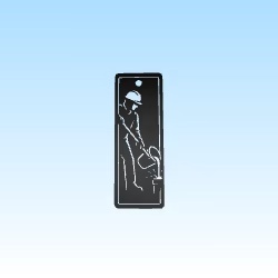 Bookmark foundry metal worker