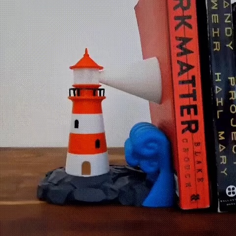 Lighthouse Bookend