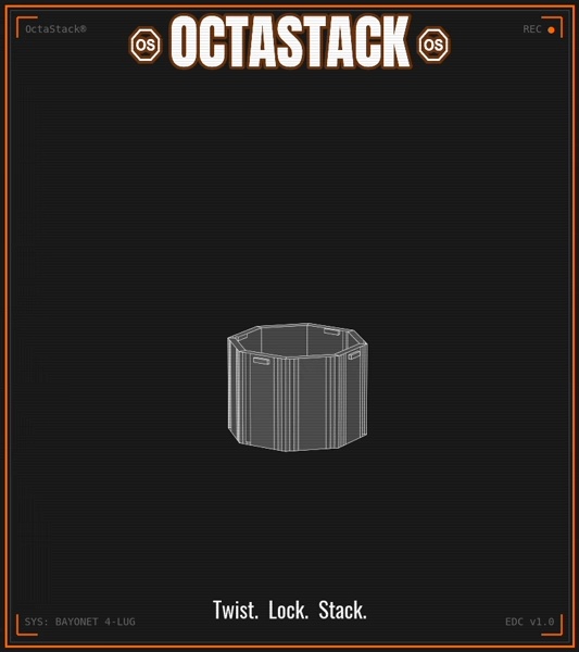 OCTASTACK PICKS - Modular Tactical EDC Pick Case-6