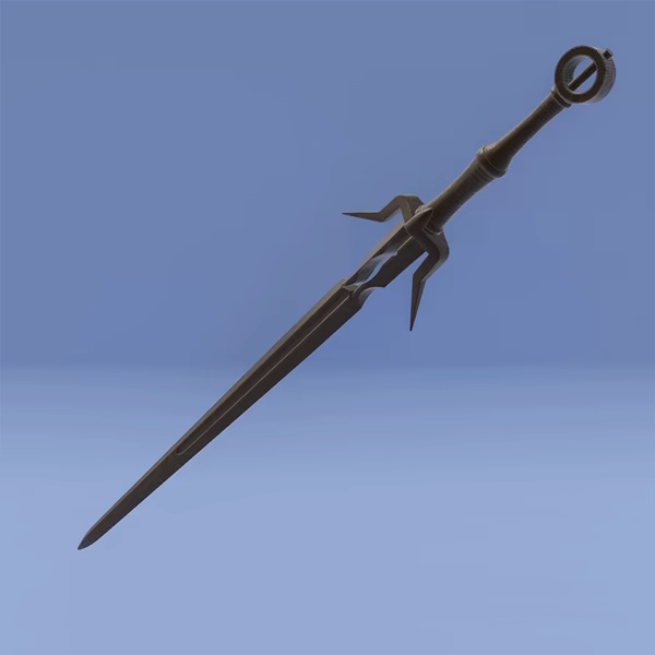 Zirael Silver Sword Full size The witcher