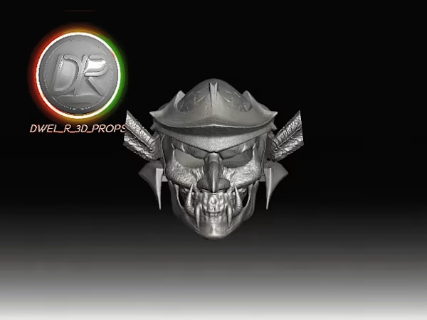 Joker Samurai Helmet -2