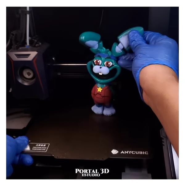 SMILING BONNIE RUIN // PRINT-IN-PLACE WITHOUT SUPPORT