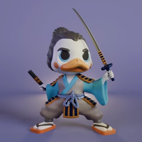 1 Samurai Duck