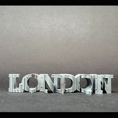 Text Flip - London Skyline