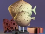 fish decor 2-0