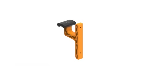 Universal Helmet Wall Mount Hook (M3 Inserts)-1