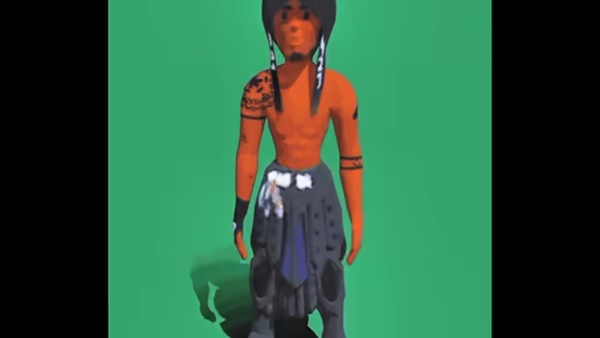 WOKE AFRICAN 3D MODEL