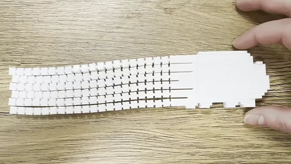 Flexible articulated nyan cat