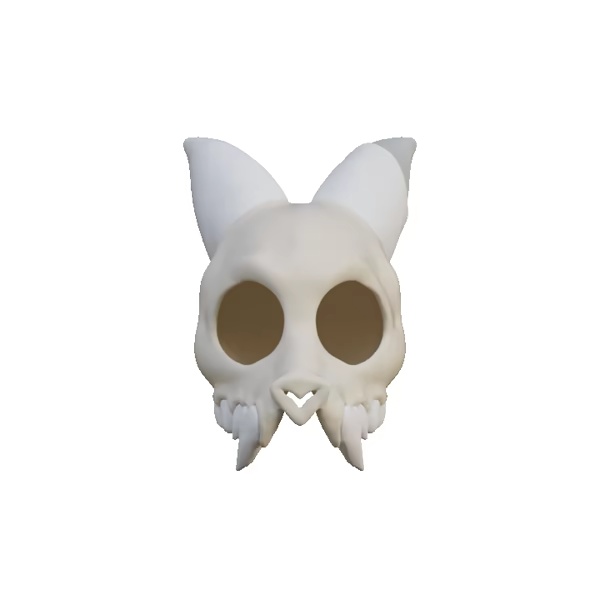 King Clawthorne mask (bone helmet) - The Owl House (2020)