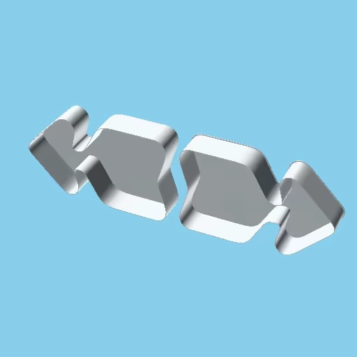 HEAVY WEDGE-TAILED RIGHTWARDS ARROW, nestable box (v1)