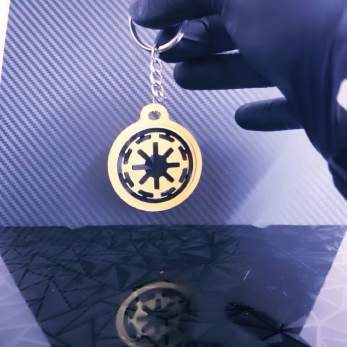 ⭐🗝️Galactic Republic Keychain🗝️⭐-0