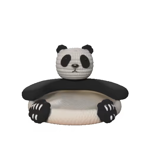 Panda Bardak Altlığı Modeli