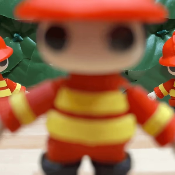 3D Printable Mini Flexi Firefighter-0