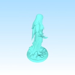 Ghost lady "dame blanche"