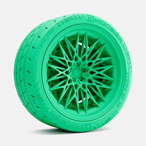 20x10 Rotiform QLB Wheel, Hoosier Track Attack Pro Tire