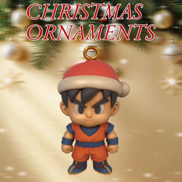 Goku Dragon Ball Z Christmas Ornament