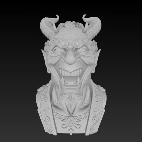 Devil Laughing Bust ❤️-1