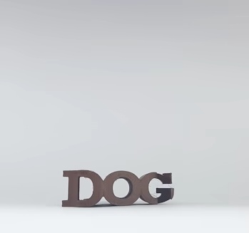 Tekst Flip - Hond-0