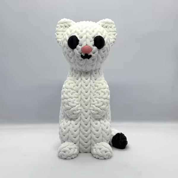 Knitted Weasel