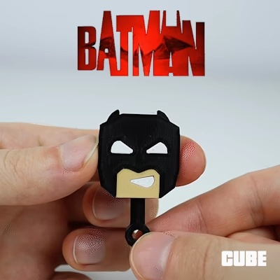 PORTACHIAVI BATMAN STAMPATO SUL POSTO