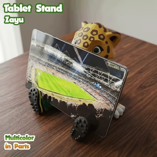 Zayu-shaped tablet stand - World Cup 2026 - Multicolor in Pa-1