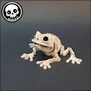 Flexi Skeleton Frog-0