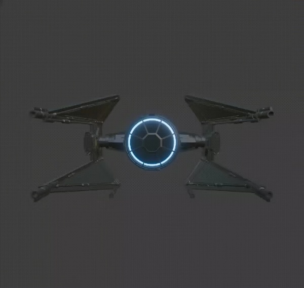 Sith Tie Fighter ECHO DOT / STARWARS