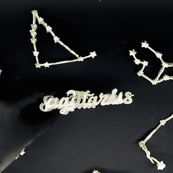 Text Flip - Sagittarius Constellation♐