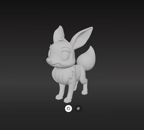 Stylized Eevee-1