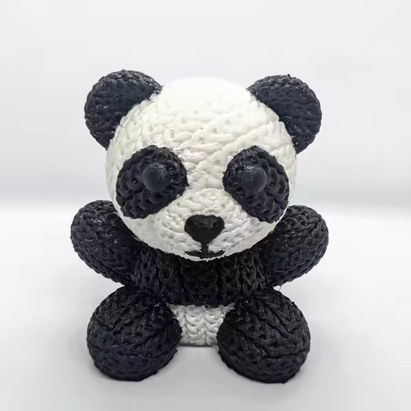 Knitted Panda (cute)-0