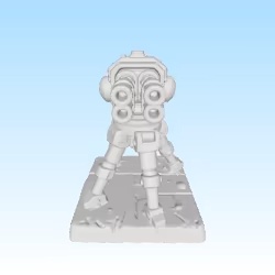 futuristic turret machinegun tabletop skirmish game