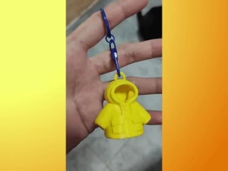 Tiny Raincoat Charm-1