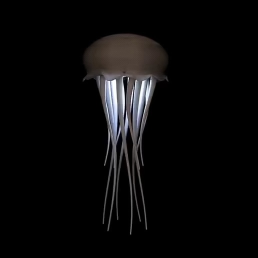Jellyfish Kinetic Lamp-0