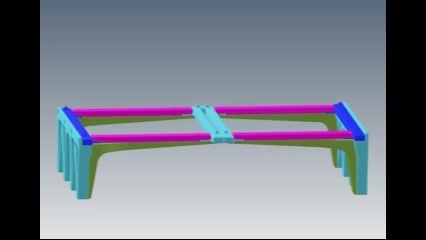 Modular Base Frame for Transparent Shoe Boxes-1