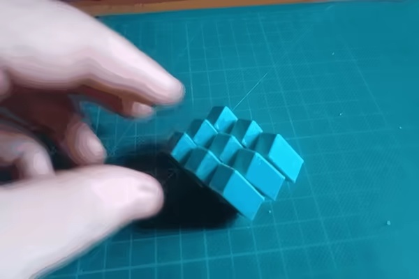 Flex square 3x3 cells