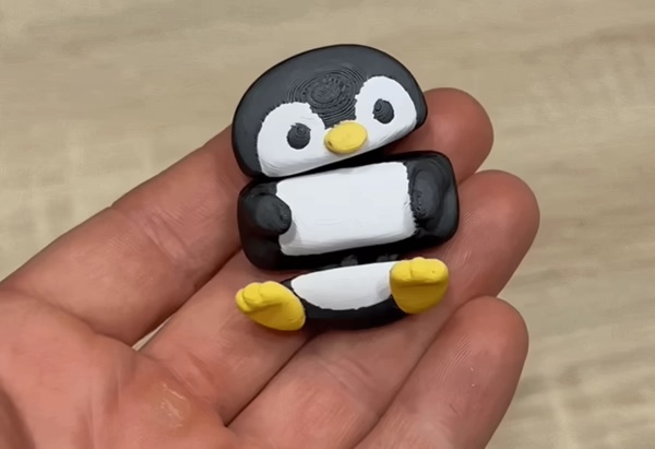 Piccolo pinguino flessibile