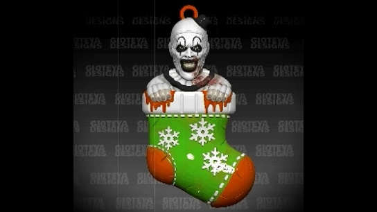 Xmas Socks Terrifier-1