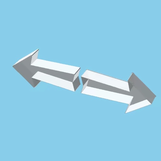 HEAVY TRIANGLE-HEADED RIGHTWARDS ARROW, nestable box (v1)