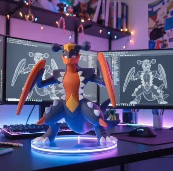 Pokemon Mega Garchomp CFS, AMS Multicolor
