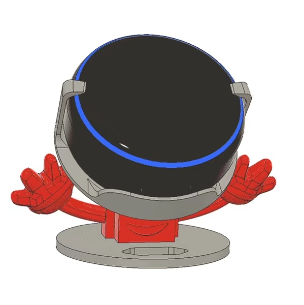 AMAZON ALEXA ECHO DOT 3 STAND articulated and fun-0