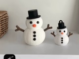FIGURINĂ ȘI ORNAMENT OM DE ZĂPADĂ TRICOTAT - MULTIPARTS-1